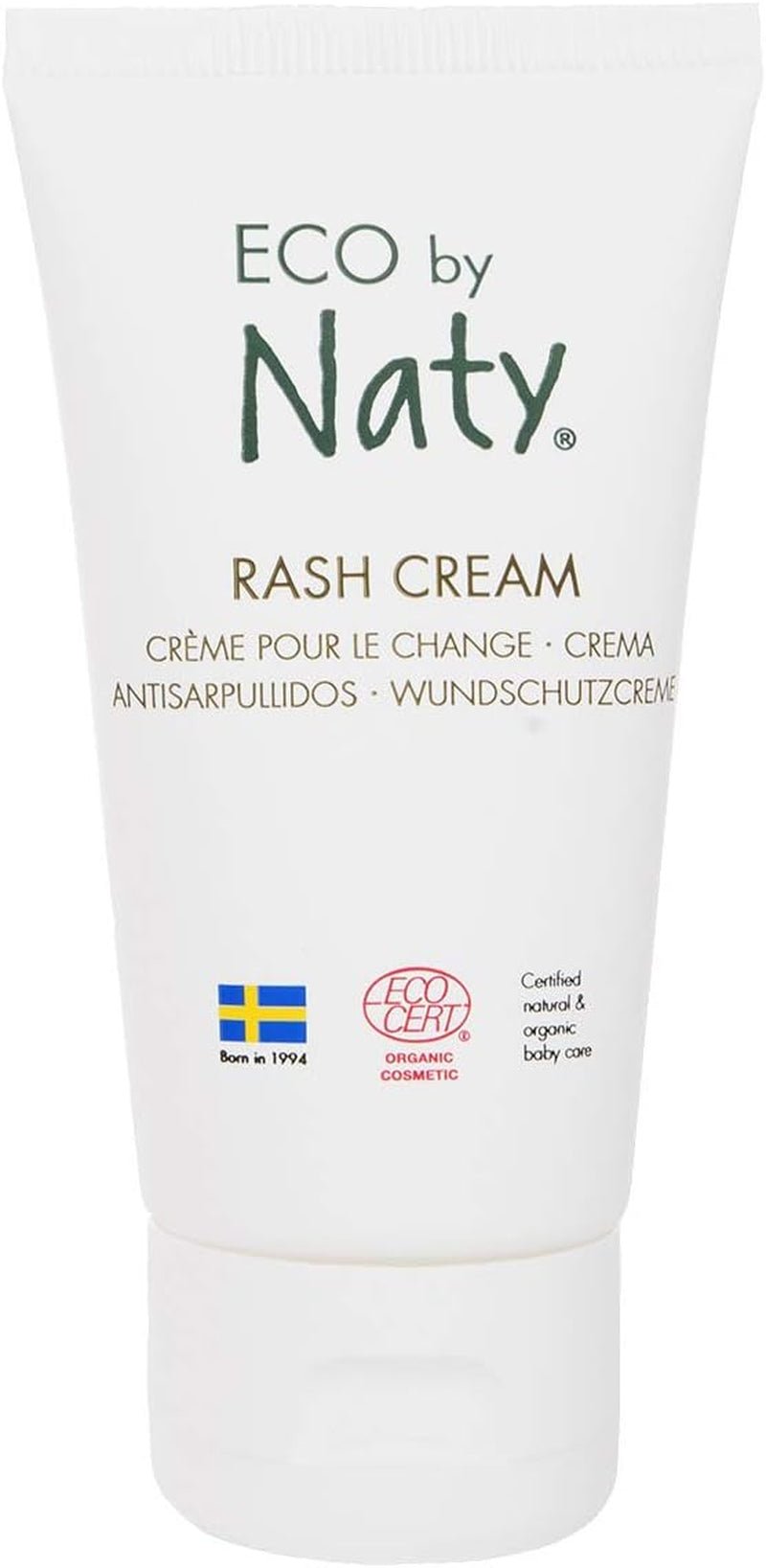 Eco by Naty, maść na rany dla niemowląt, organiczne składniki roślinne, 0% substancji zapachowych, hipoalergiczna i testowana dermatologicznie, tuba 50 ml Dzieci - Kąpiel i pielęgnacja skóry Naty Shop Maść dla dzieci