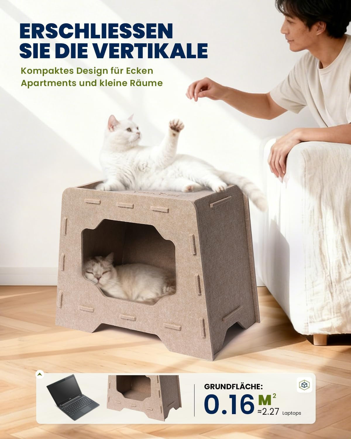 Koce i meble, Zwierzęta domowe, Jaskinie i domy, Koty, Legowiska dla kotów, Koty - legowiska, materace