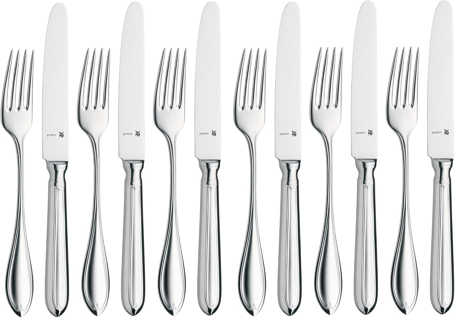 WMF Premiera, 12 sztuk, dla 6 osób, sztućce na śniadanie Kitchen Naty Shop