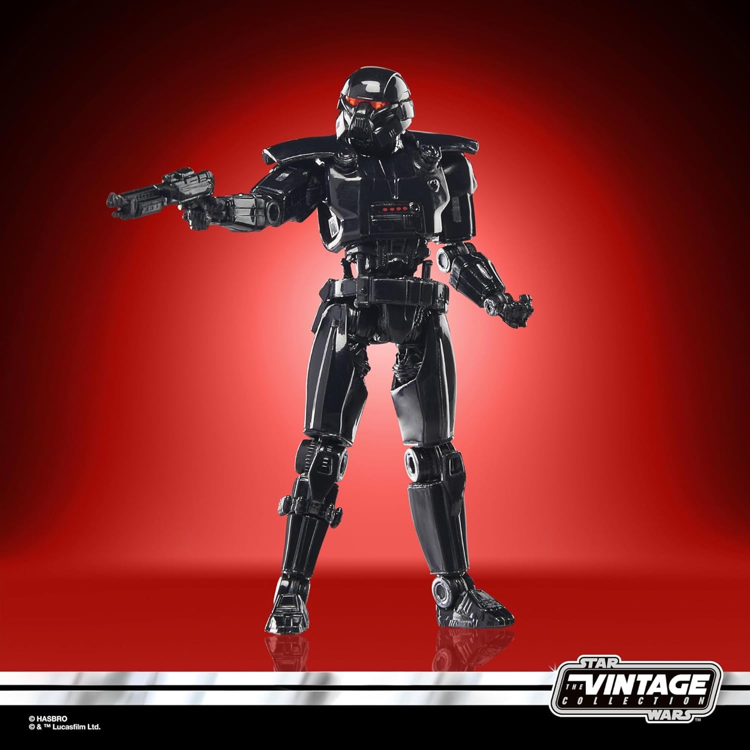 Star Wars Vintage Collection Dark Trooper Figurka do kolekcjonowania Mandalorianin (skala 9,5 cm) Figurki Naty Shop