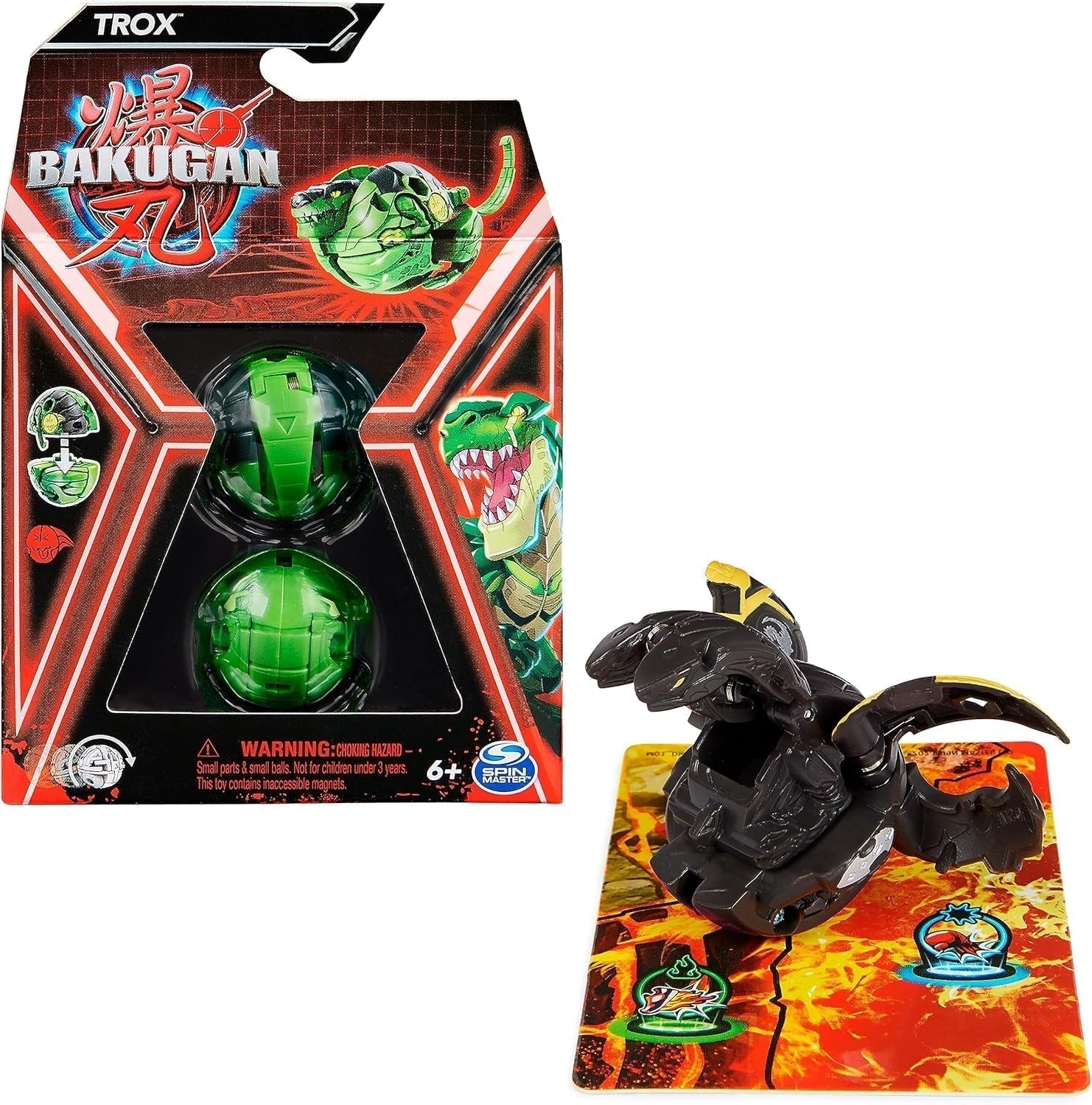 Bakugan 3.0 Core Ball 1-pak, konfigurowalna figurka z kolekcjonerską kartą postaci, różne warianty, dla dzieci 6+ Figurki Naty Shop Ys/M