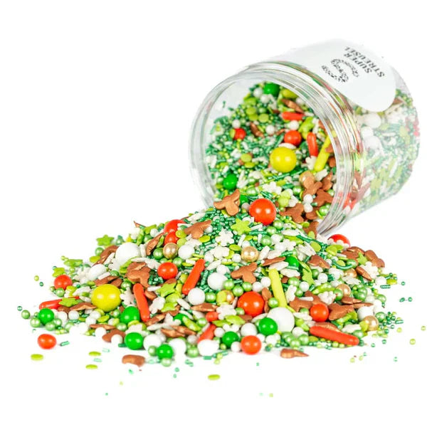 Super Streusel Hohoho Sprinkles Christmas - Świąteczna dekoracja na pyszne ciasta 90 G