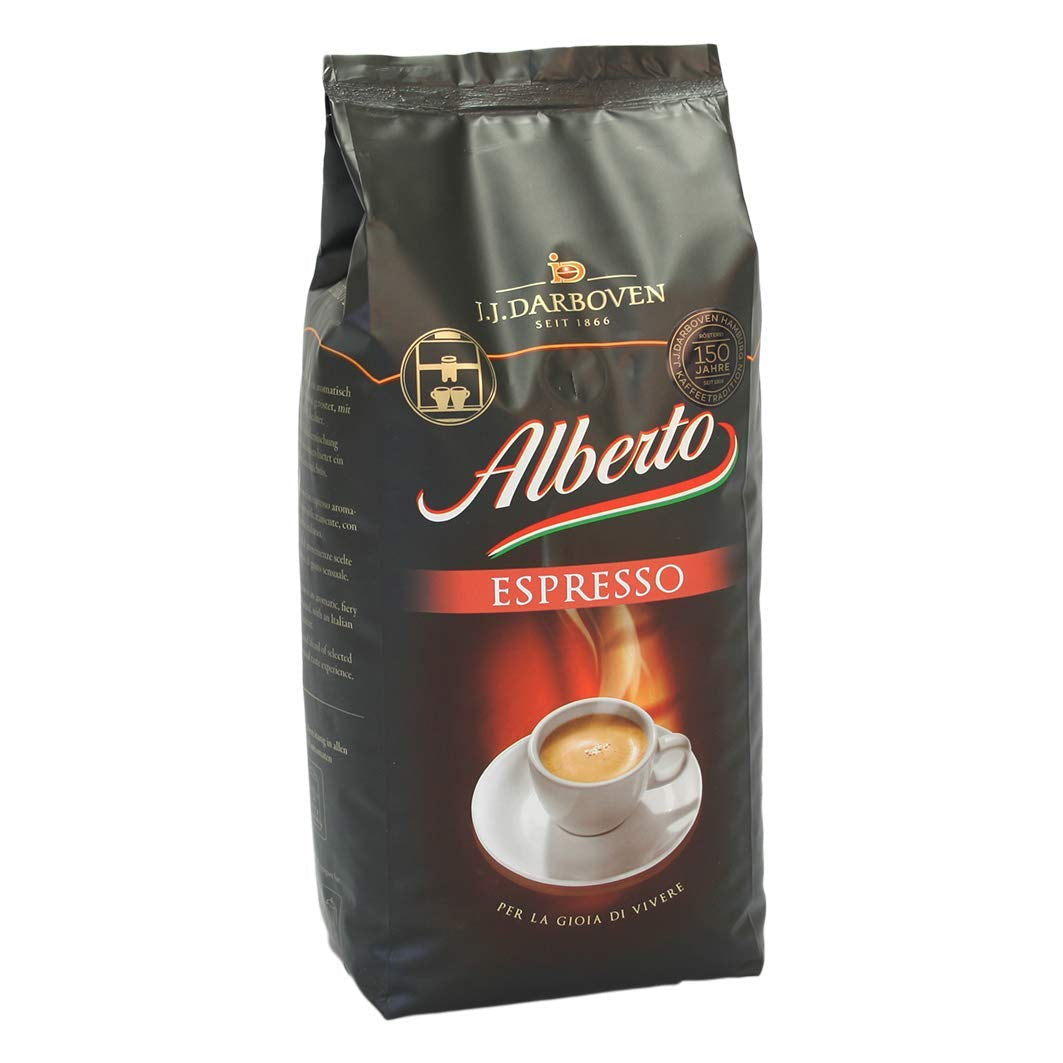 8 x ziarna espresso Darboven Alberto Espresso 1kg