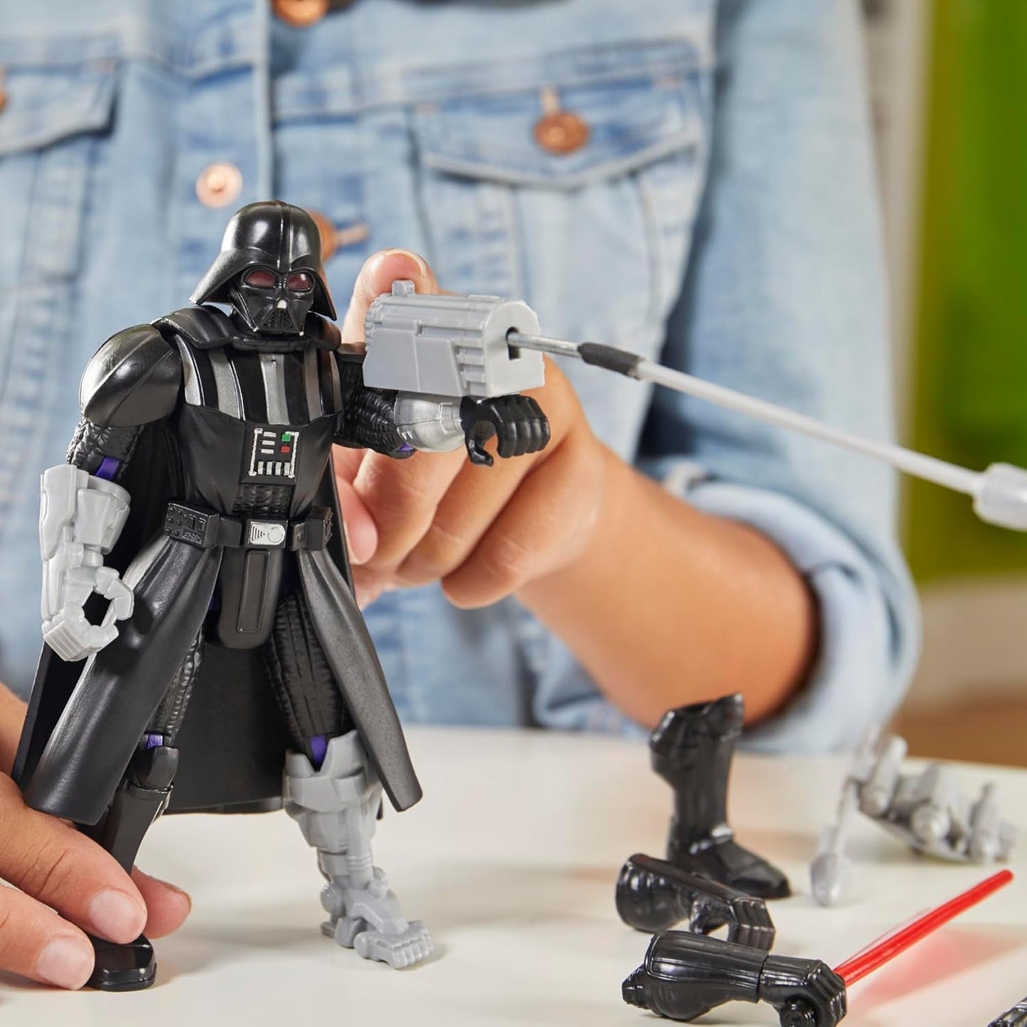 Star Wars Mixmashers Darth Vader Konfigurowalna figurka i akcesoria typu Mix-And-Match Deluxe Figurki i akcesoria Figurki Naty Shop