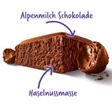 Milka MMMAX Noisette – Alpejska czekolada mleczna z delikatnym i kremowym nadzieniem z orzechów laskowych – 250g