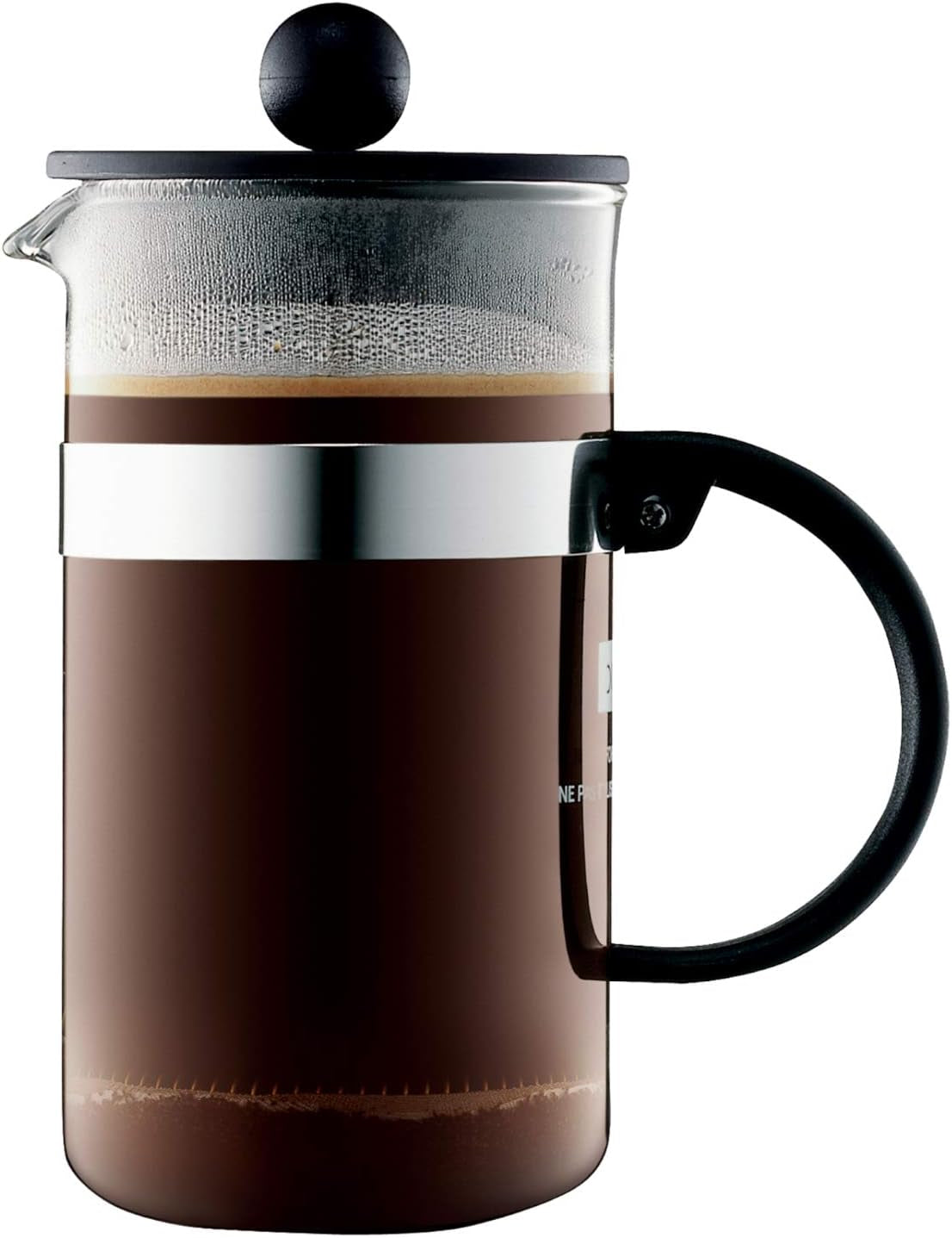 Ekspres do kawy Bodum 1582-01 bistroNOUVEAU (system French Press, można myć w zmywarce), 1,5 litra, czarny