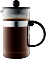 Ekspres do kawy Bodum 1582-01 bistroNOUVEAU (system French Press, można myć w zmywarce), 1,5 litra, czarny