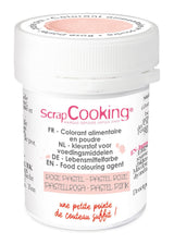 Scrapcooking - Pastelowy różowy sztuczny barwnik w proszku 5 g