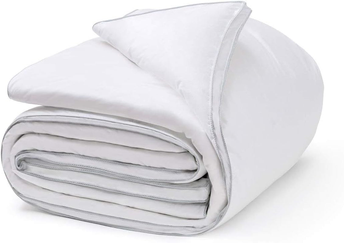 Platyna, puch gęsi, 300 G/M², 240 X 220 Cm, biały (biały) Pościele i kołdry Naty Shop White 240X220 Cm
