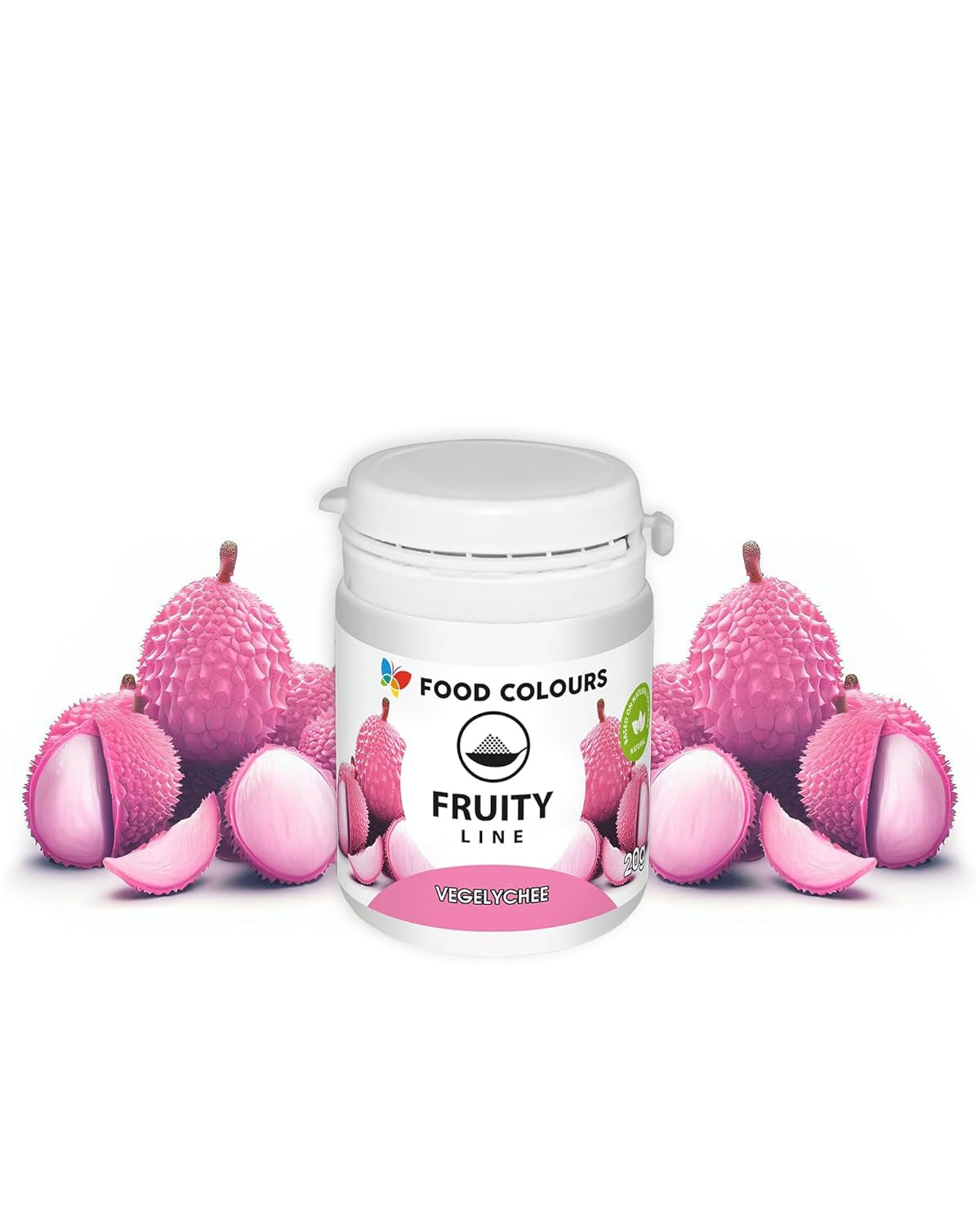 Barwnik spożywczy w proszku barwnik naturalny Fruity Line BLUEBERRY 20G naturalny barwnik w proszku do kremów polewa biszkoptowa do ciasta w proszku barwnik spożywczy do galaretek do napojów