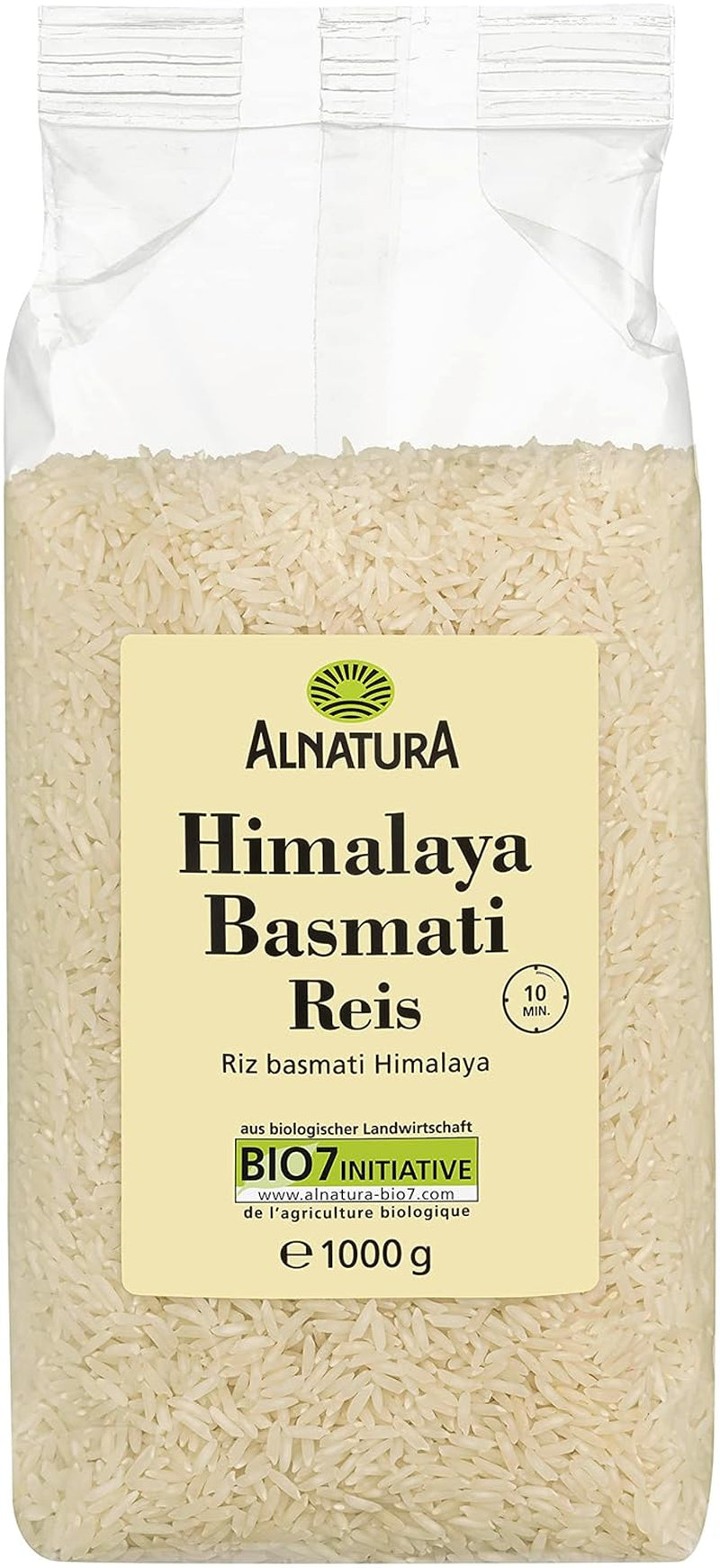 Organiczny himalajski biały ryż basmati, 1 kg