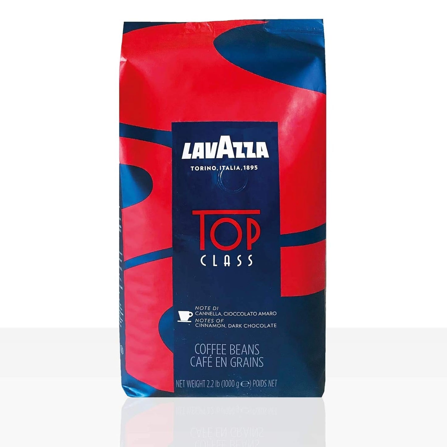 Lavazza Espresso Kawa najwyższej klasy Gran Gusto, całe ziarna, opakowanie 6 szt., 6 x 1000 g