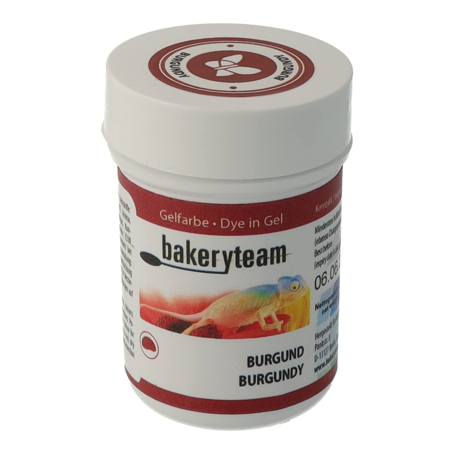 Bakeryteam barwnik spożywczy w żelu do polewa, jasnożółty, 35 g