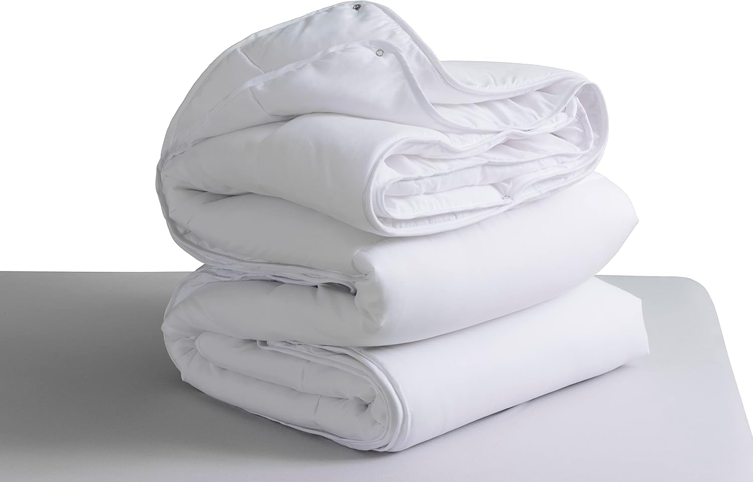 Wypełnienie/pokrycie z włókna silikonowego, 4 pory roku, 125 + 250 G, łóżko 180 cm (260 X 220 cm) Kołdry i kołdry Naty Shop White Cama 180 (260X220 Cm)