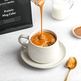 Protein Works Protein Tassenkuchen | Krem czekoladowy | Dieser Köstliche Nachtisch Ist Sehr Protein- Und Balaststoffreich| 500G Mieszanka do pieczenia i gotowania Naty Shop