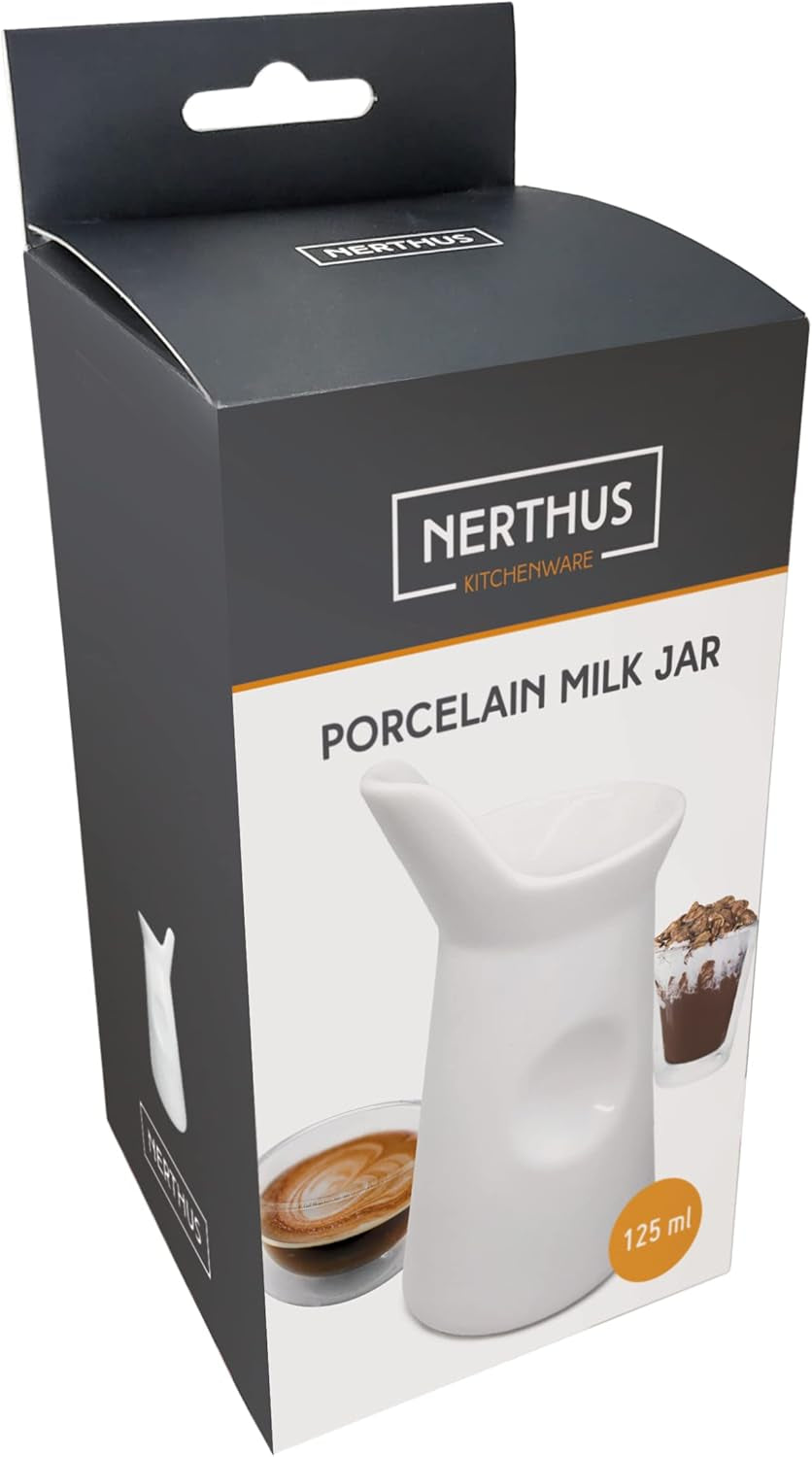 NERTHUS FIH 418 Kubek porcelanowy do mleka 125 ml, oryginalny, biały