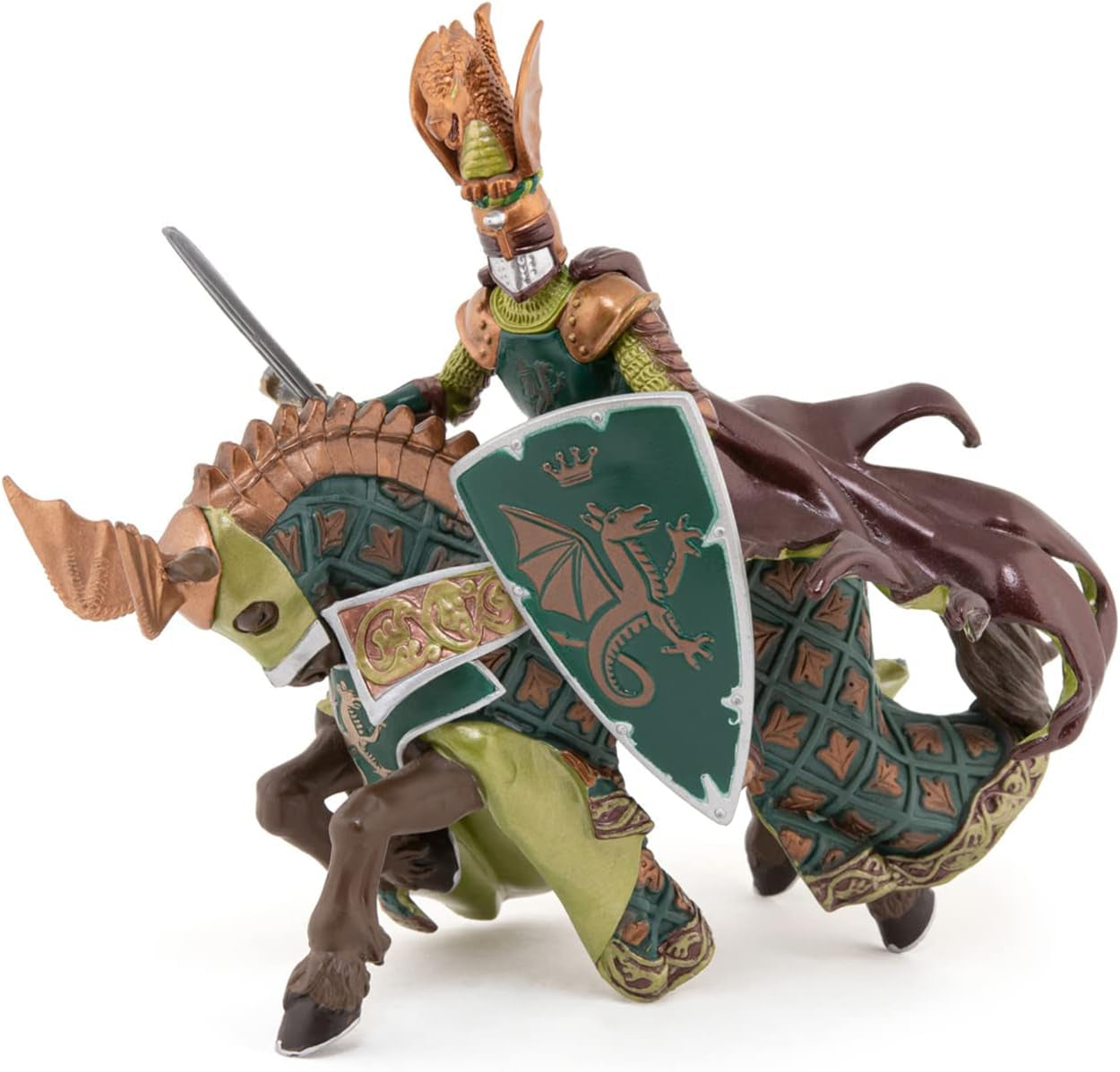 Papo 39922 Medieval Dragon Master Weapon - Figurka fantasy, wielokolorowa Figurki Naty Shop