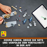 LEGO Star Wars: Mandaloriańska zasadzka na Mandalorę Zestaw bojowy, przygoda do budowania dla dzieci, kolekcjonerski zestaw akcji, pomysł na prezent dla chłopców i dziewcząt 75373 Zestawy do budowania Kup w sklepie LEGO
