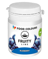 Barwnik spożywczy w proszku barwnik naturalny Fruity Line BLUEBERRY 20G naturalny barwnik w proszku do kremów polewa biszkoptowa do ciasta w proszku barwnik spożywczy do galaretek do napojów