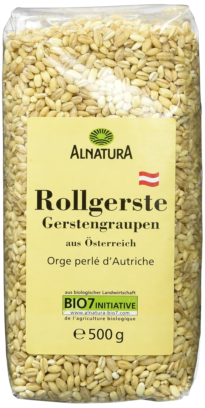 Ekologiczna kasza perłowa, kasza perłowa, 500g