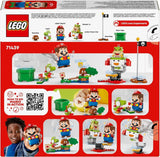 LEGO Super Mario Adventure z interaktywnym Mario, zestaw wózka młodszego klauna, zabawka Yoshi, prezent Nintendo dla chłopców, dziewcząt i graczy w wieku od 6 lat 71439 Zestawy do budowania Besuche w sklepie LEGO