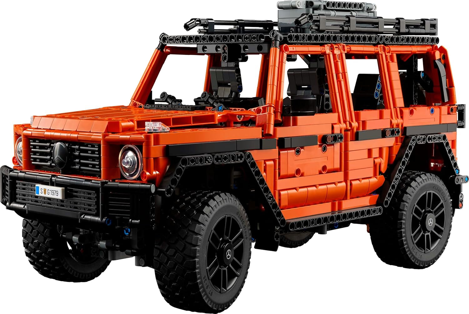 LEGO Technic Mercedes-Benz G 500 Professional Line, zestaw do budowania modelu samochodu klasy G, prezent dla dorosłych, zestaw luksusowego pojazdu terenowego, kolekcjonerski Mercedes, samochodzik zabawkowy 42177 Zestawy do budowania w sklepie LEGO