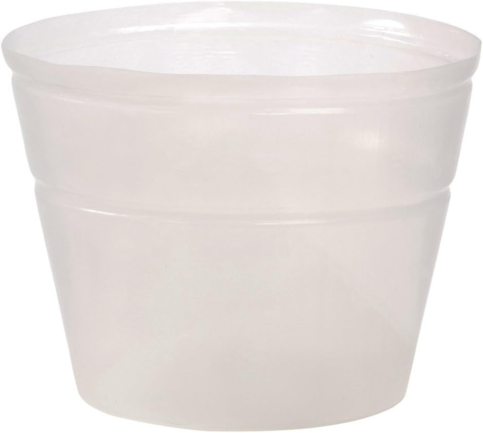 Podstawka pod garnek Dehner, elastyczna, Ø 40 cm, wysokość 31 cm, tworzywo sztuczne, przezroczysta