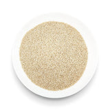Organiczne nasiona sezamu 3 kg, surowe organiczne nasiona oleiste, biały sezam, naturalnie łuskane, niepalone, źródło wapnia i żelaza, pakiet ekonomiczny