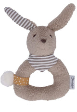 Sterntaler baby unisex zabawka do łapania zabawka do łapania dla dzieci Happy bunny - zabawka do łapania dla dzieci, zabawka do łapania dla dzieci, zabawka dla dzieci - brązowy Zabawki Bebe Naty Shop