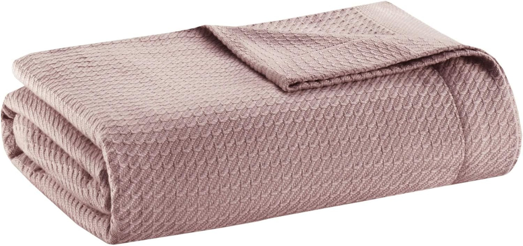 Madison Park 100% bawełna egipska, oddychający, wygodny koc Dzianina premium Luksusowy, sezonowy, lekki pokrowiec na rozkładaną sofę i kanapę Pełne/Queen Bed Rose Naty Shop Kołdry i kołdry Rose Full/Queen