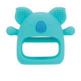 Nuby – Silikonowe rękawice dentystyczne, bez BPA, Blue Koala, od 3 miesięcy