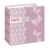 Fato - Serwetki papierowe suche, airlaid, efekt tekstylny, opakowanie 50 serwetek, 40X40 złożone w formacie 4, Tropicana Decor