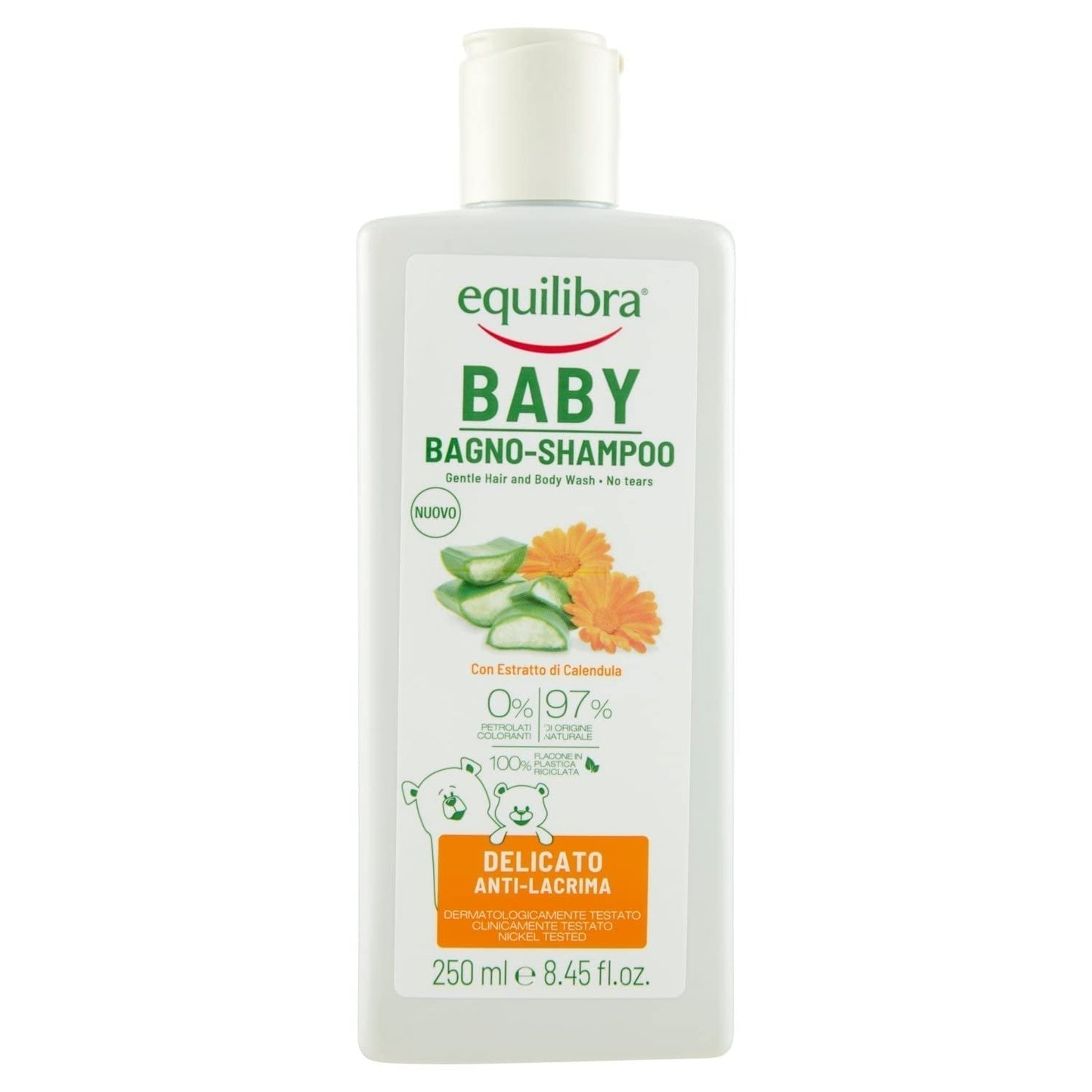 Equilibra Baby Bagno Szampon 250 M Dzieci - Kąpiel i pielęgnacja Naty Shop Tytuł domyślny