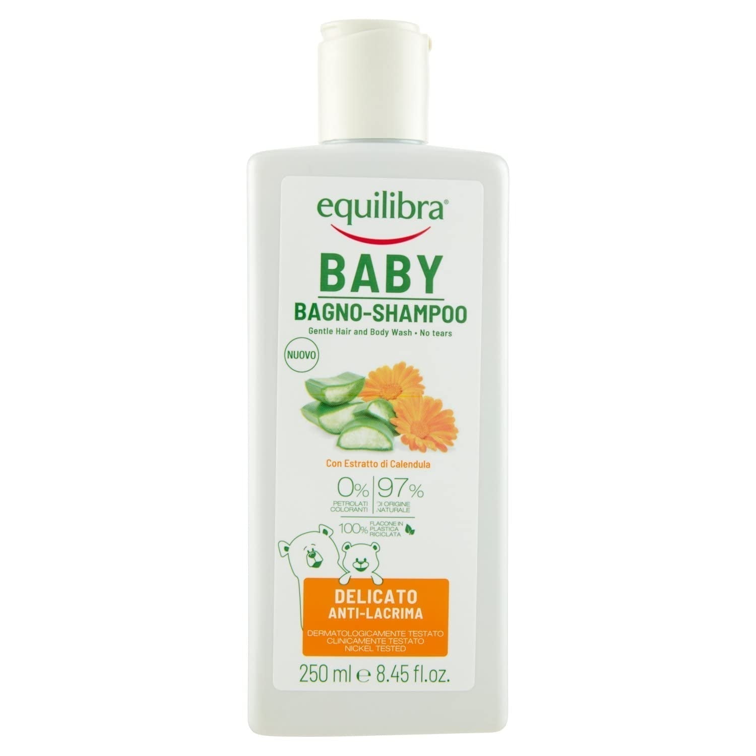 Equilibra Baby Bagno Szampon 250 M Dzieci - Kąpiel i pielęgnacja Naty Shop Tytuł domyślny