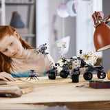 Zestaw zabawek kosmicznych LEGO 42158 Technic NASA Łazik marsjański Perserverance z aplikacją Ar, zabawka naukowa do budowania dla dziewcząt i chłopców Ponad 10 zestawów do budowania Besuche w sklepie LEGO