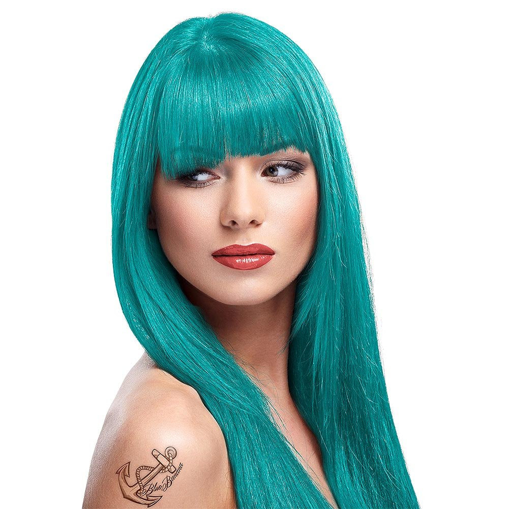 Sposób użycia Półtrwała farba do włosów 88ml - Fluorescencyjna Pomarańcza Farba do włosów Naty Shop Turquoise 2,59 ml (opakowanie 34 szt.)