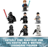LEGO Star Wars Imperialny gwiezdny niszczyciel, zestaw statku kosmicznego, zabawka do budowania, zestaw Dartha Vadera i Cala Kestisa, prezent urodzinowy dla chłopców, dziewcząt i fanów 75394 Zestawy do budowania w sklepie LEGO