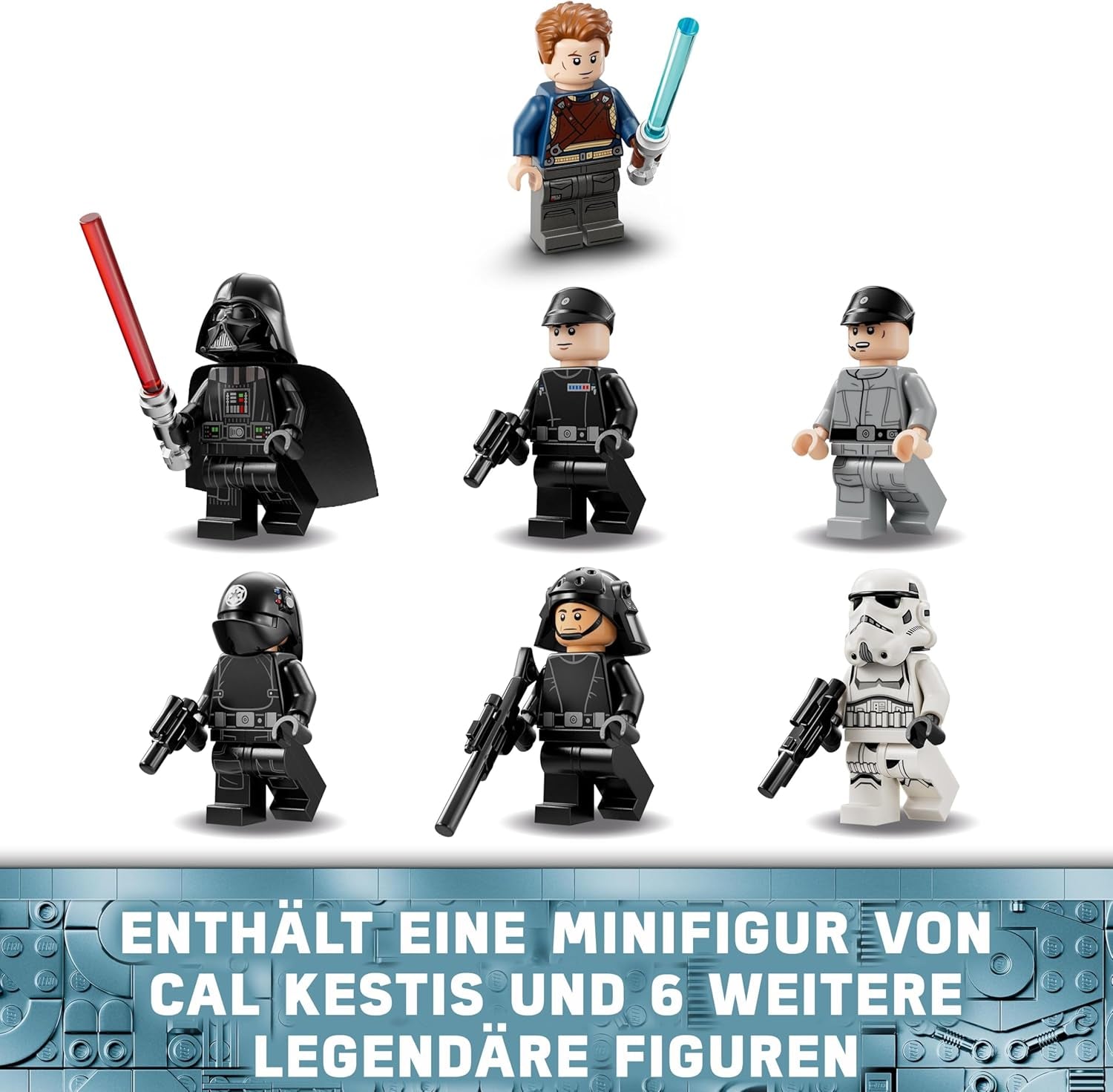 LEGO Star Wars Imperialny gwiezdny niszczyciel, zestaw statku kosmicznego, zabawka do budowania, zestaw Dartha Vadera i Cala Kestisa, prezent urodzinowy dla chłopców, dziewcząt i fanów 75394 Zestawy do budowania w sklepie LEGO