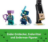 LEGO Minecraft Smok końca i statek końcowy Zestaw zabawkowy i odkrywczy Gra wideo Zestaw do budowania Zestaw przygodowy dla chłopców i dziewcząt w wieku 8 lat 21264 Zestawy do budowania Zobacz sklep LEGO