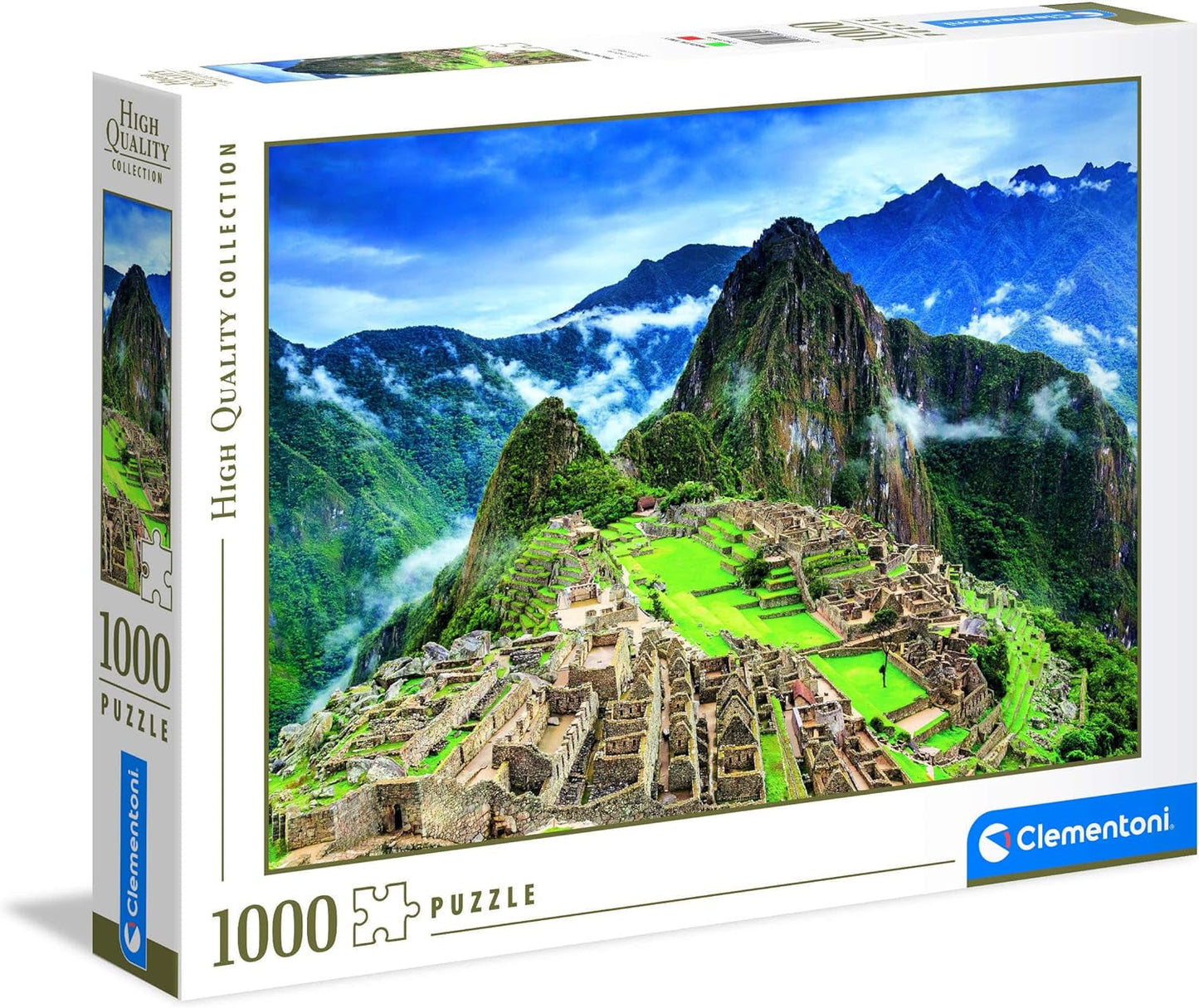 Clementoni 39604 Machu Picchu - Puzzle 1000 elementów od 9 lat, Kolorowe puzzle dla dorosłych w odważnych kolorach, Gra zręcznościowa dla całej rodziny, Fajny pomysł na prezent Puzzle Naty Shop