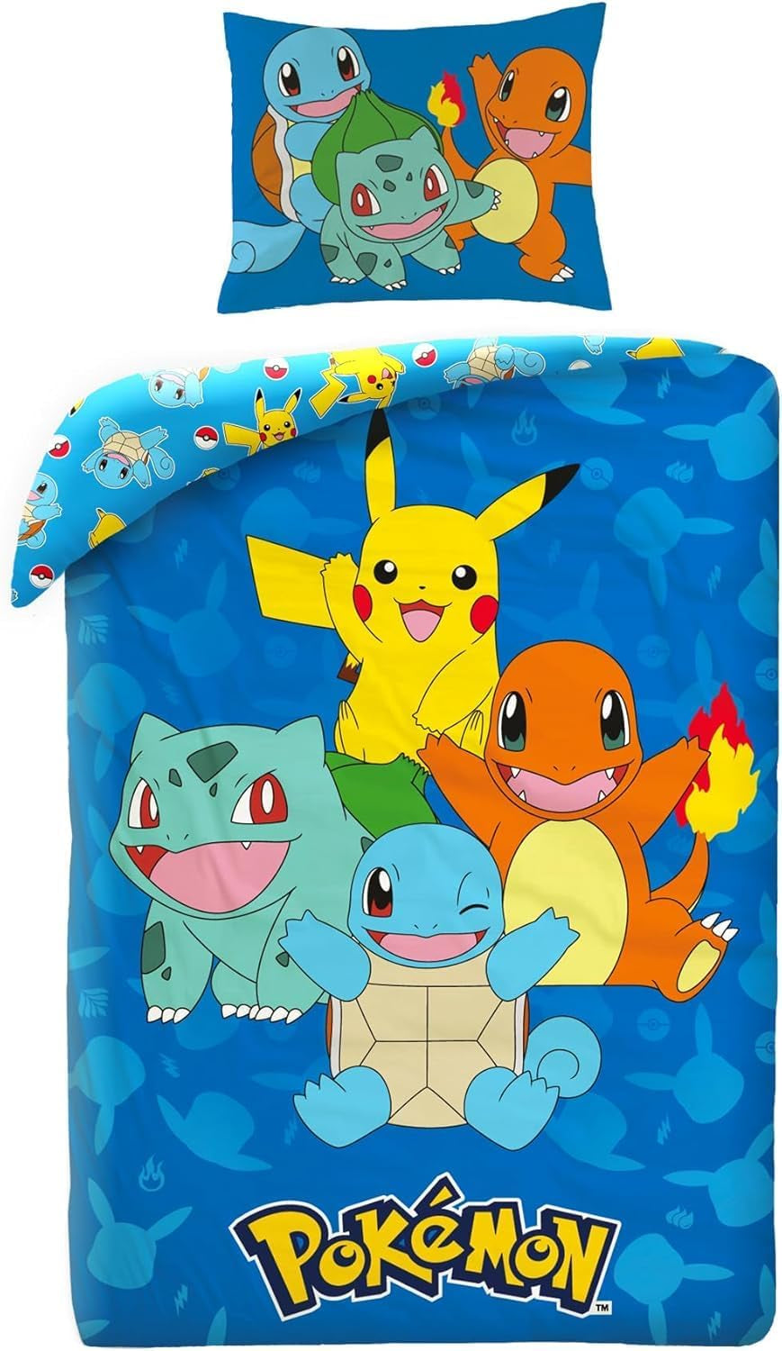 Komplet pościeli dla dzieci, Pokemon, mikrofibra Pościel - dziecięca Sklep Naty Domyślny tytuł
