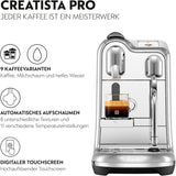 Ekspres do espresso Sage Nespresso Creatista Pro, stal nierdzewna, szczotkowana stal nierdzewna