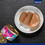 Vitakraft Poésie Mousse, mokra karma dla kotów, pianka napowietrzana, z łososiem, bez dodatku cukru i zbóż (12 x 85g)