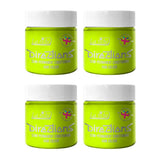 Sposób użycia półtrwała farba do włosów 100 ml pudełko 4 opakowania (Pillarbox Red) Farba do włosów Naty Shop Fluorescent Lime 100 ml (4 sztuki w opakowaniu)