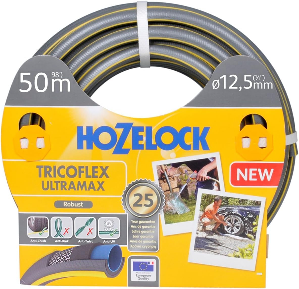 Wąż Hozelock Tricoflex Ultramax 25 m (średnica 12,5 mm)