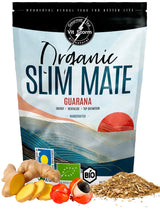 VITSTORM® Slim Tea Kardamon – BIO Herbata Yerba Mate – Herbata oczyszczająca i moczopędna – 100G