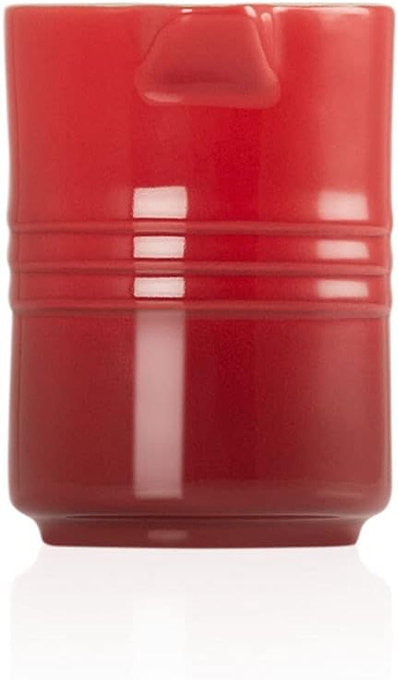 Kubek do mleka kamionkowy Le Creuset, 150 ml, wiśniowo-czerwony, 91051700060099