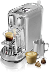 Ekspres kapsułkowy Sage Nespresso SNE800BSS Creatista Plus, szczotkowana stal nierdzewna