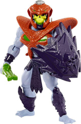 MASTERS of the UNIVERSE Snake Armor Skeletor - 16 ruchomych stawów, opakowanie retro, minikomiks, dla kolekcjonerów dla dzieci w wieku powyżej 6 lat i dorosłych, figurki HKM68 Naty Shop