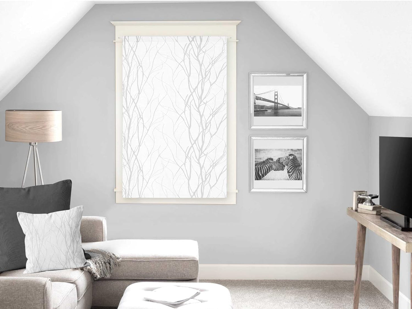 Soleil D'Ocre Liane Bise-Bise, poliester, biały, 70 x 200 cm Kołdry i kołdry Naty Shop biały wys. 90 x szer. 60 cm (opakowanie 1 szt.)